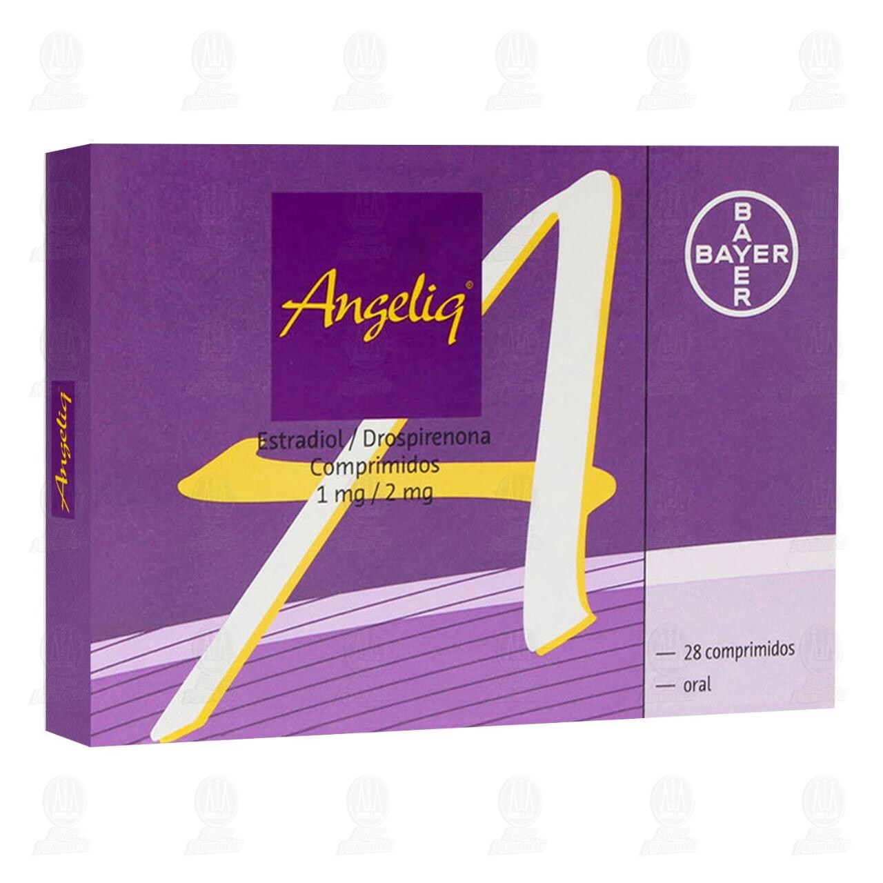 Angeliq 1mg/2mg, 28 Comprimidos.