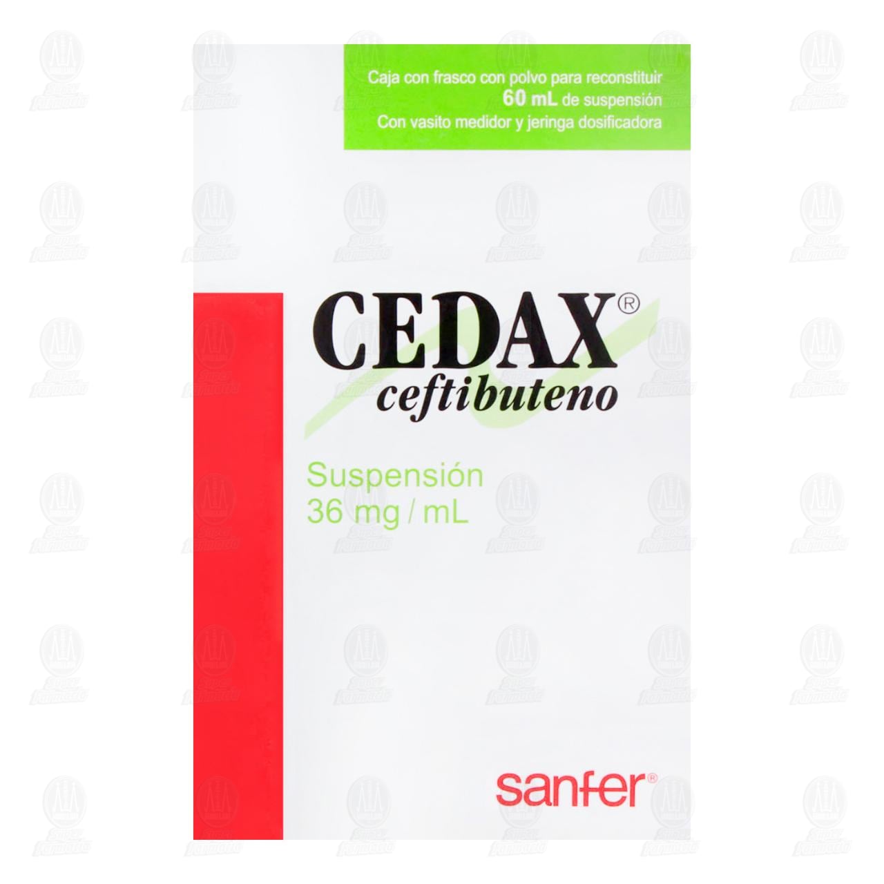 &nbsp;Cedax 36mg/ml Suspensi&oacute;n, 60 ml. image number 1