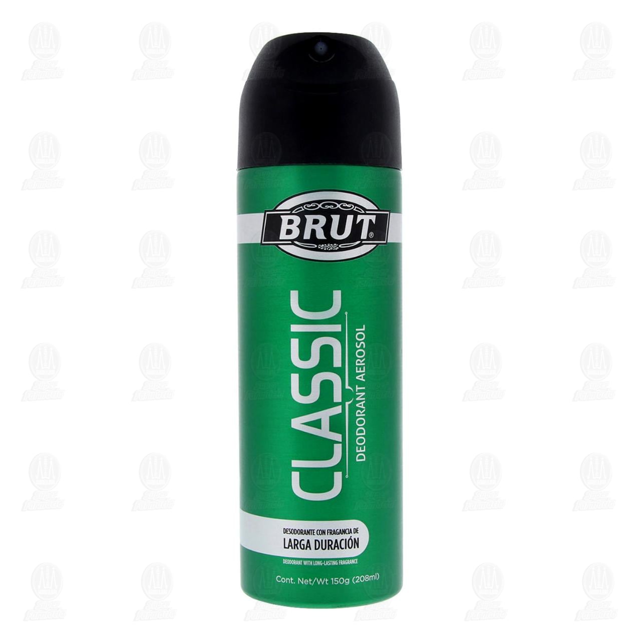 Desodorante Brut Classic en Aerosol para Hombre, 150 gr. image number 1