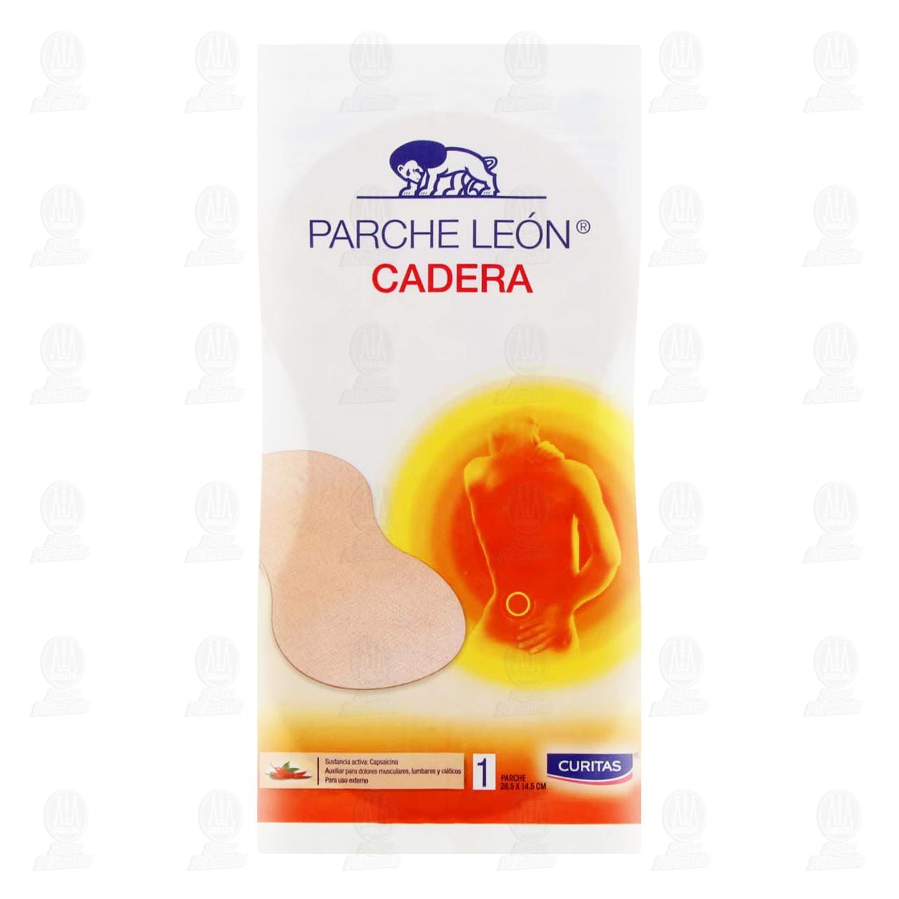 Imagen para Parche Curitas León Cadera 28.5 x 14.5 cm, 1 pz.