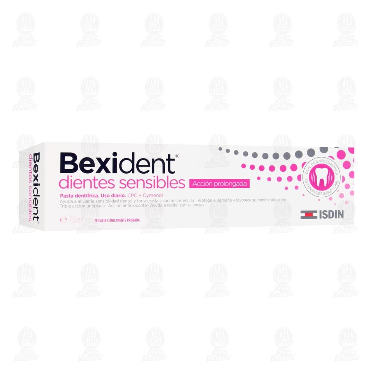 Bexident Dientes Sensibles Pasta Dentífrica Acción Prolongada , 75 ml.
