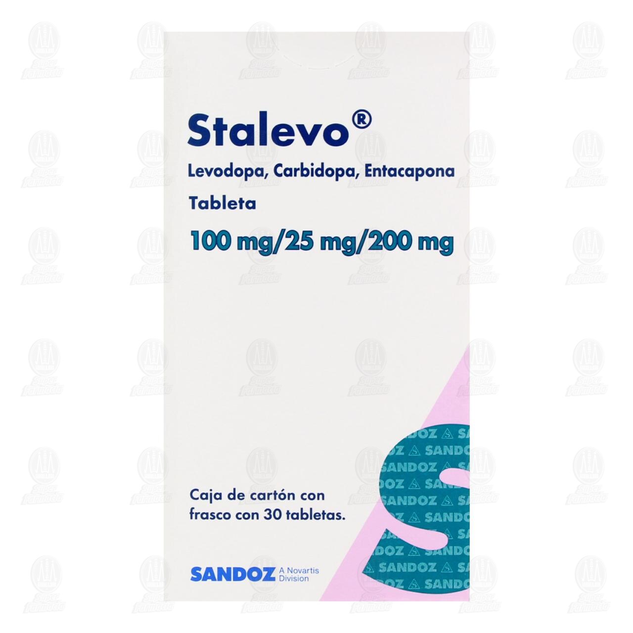 Stalevo 100mg/25mg/200mg, 30 Tabletas. image number 1