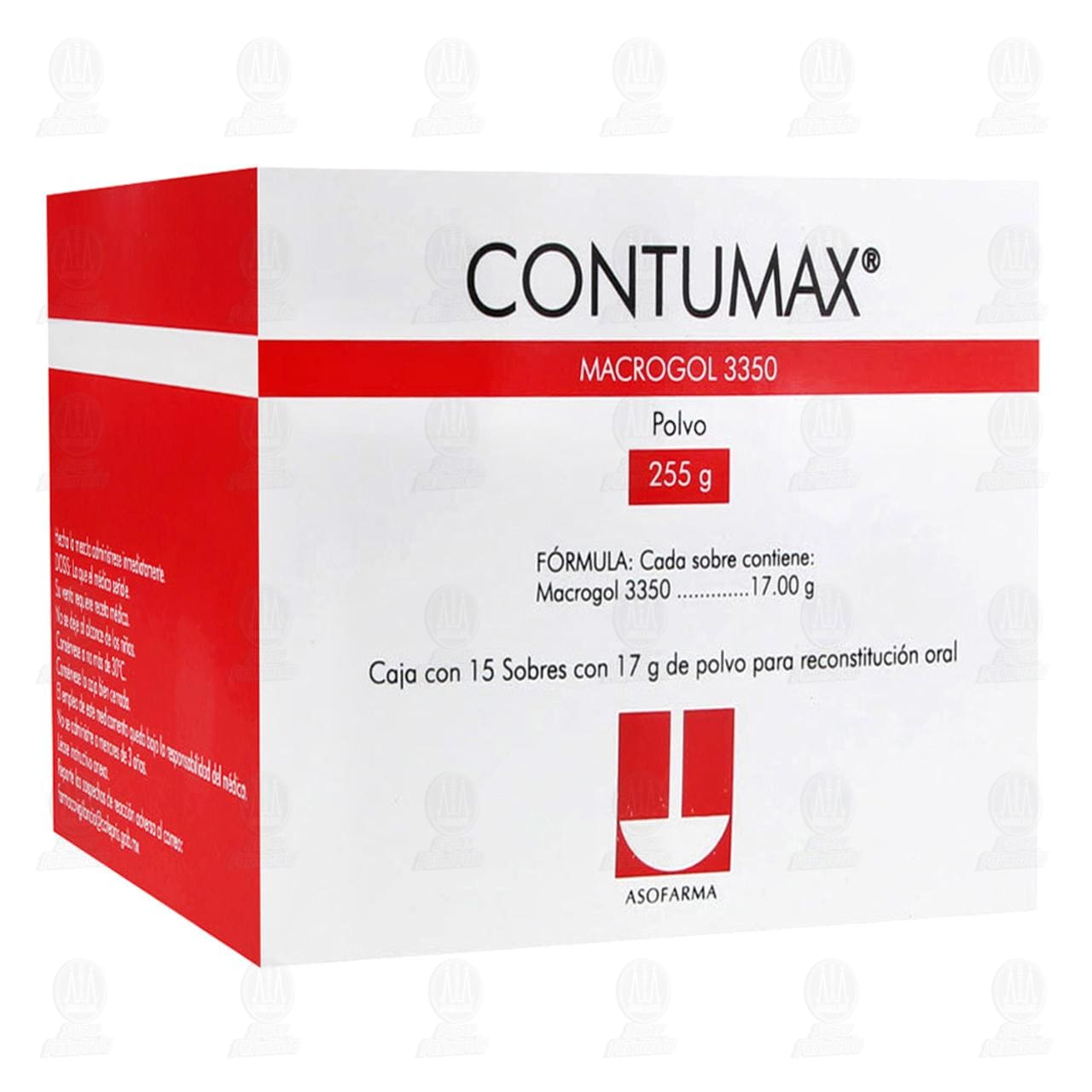 Contumax 255 gr, 15 Sobres de 17 gr c/u. image number 0
