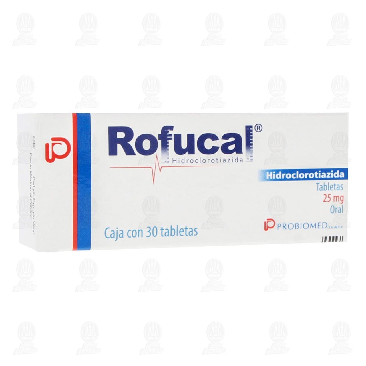 Rofucal 25 mg, 30 Tabletas. image number 0