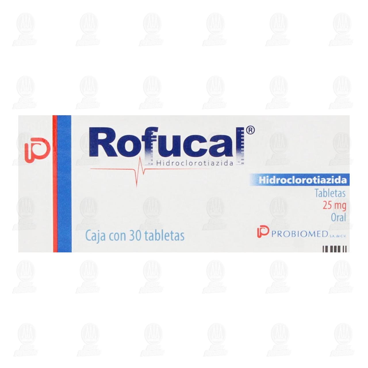 Rofucal 25 mg, 30 Tabletas. image number 1