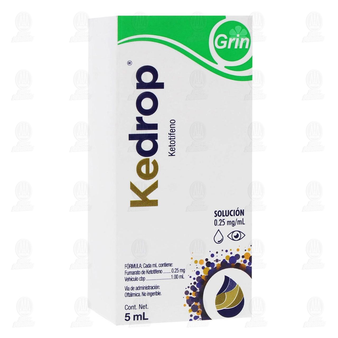 Kedrop 0.25mg/ml Soluci&oacute;n, 5 ml. image number 0