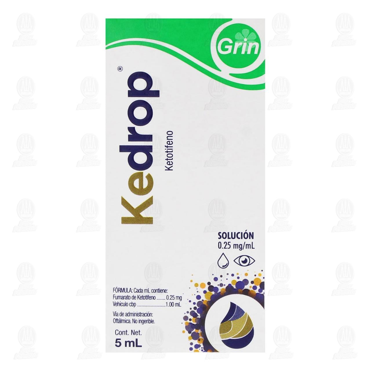 Kedrop 0.25mg/ml Soluci&oacute;n, 5 ml. image number 1