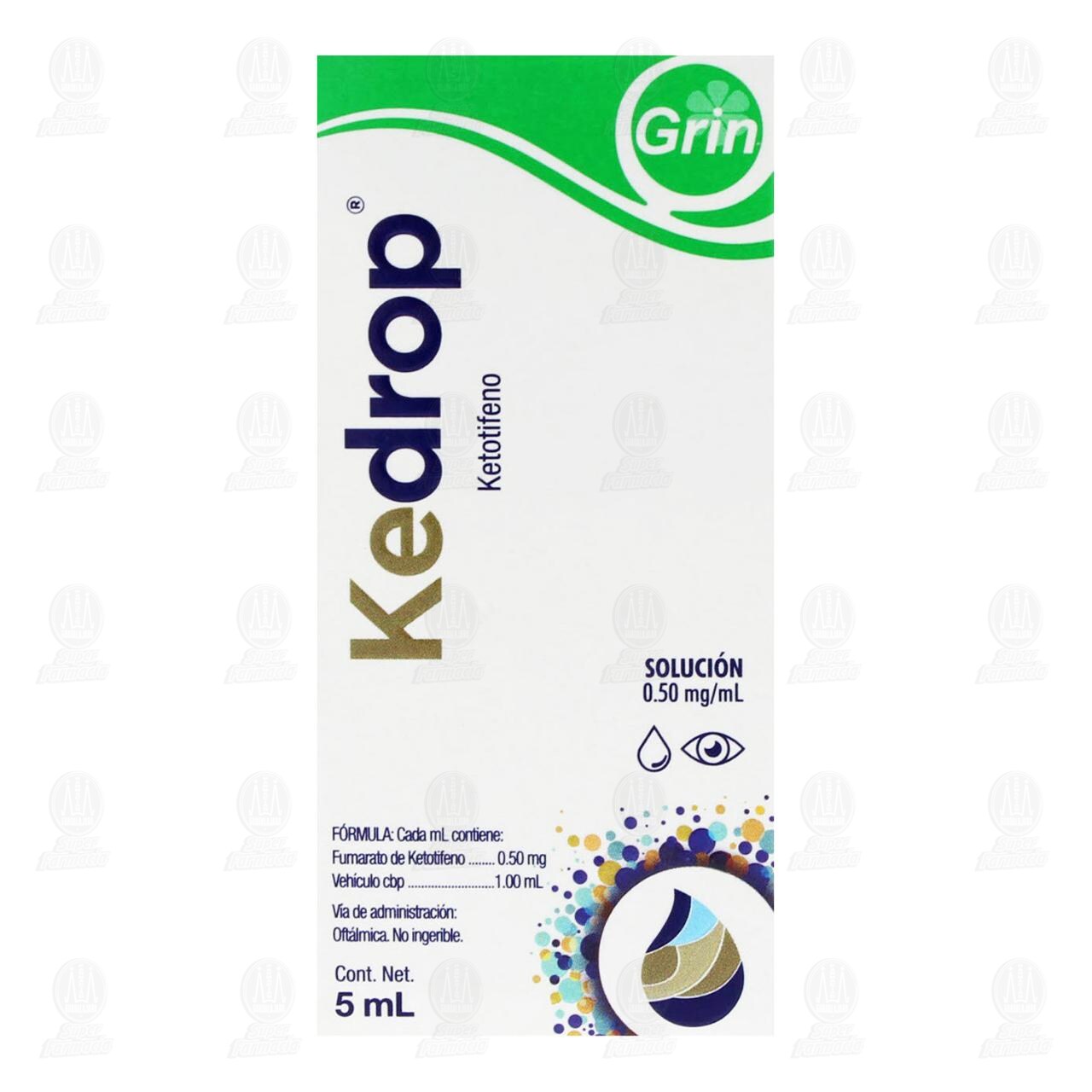 Kendrop 0.50 mg/5ml, Soluci&oacute;n Oft&aacute;lmica. image number 2