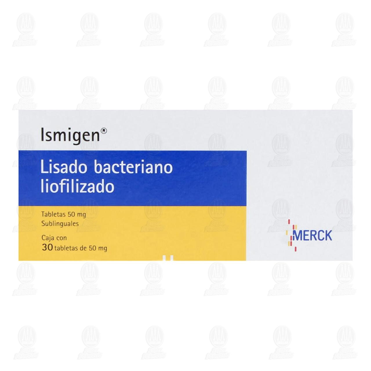 Ismigen 50 mg, 30 Tabletas. image number 1