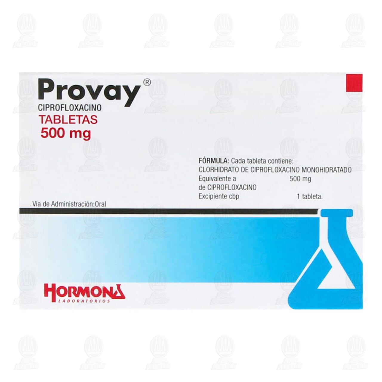 Provay 500 mg, 14 Tabletas. image number 1