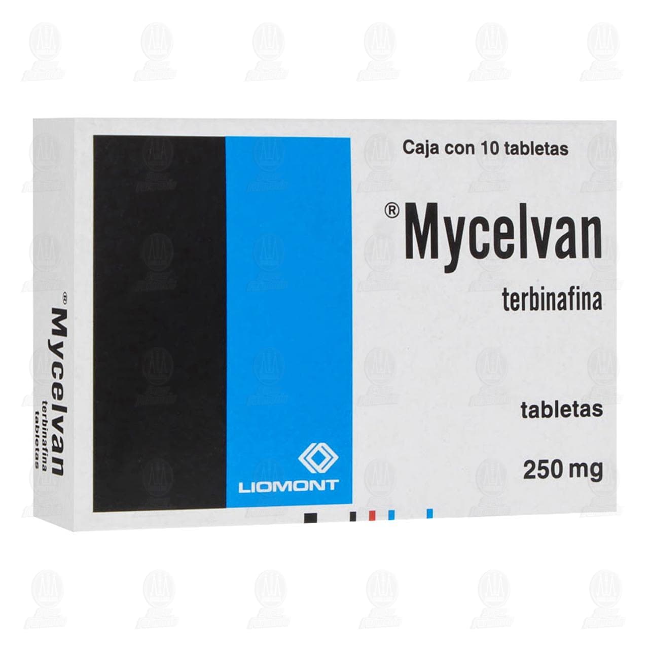 Mycelvan 250 mg, 10 Tabletas. image number 0