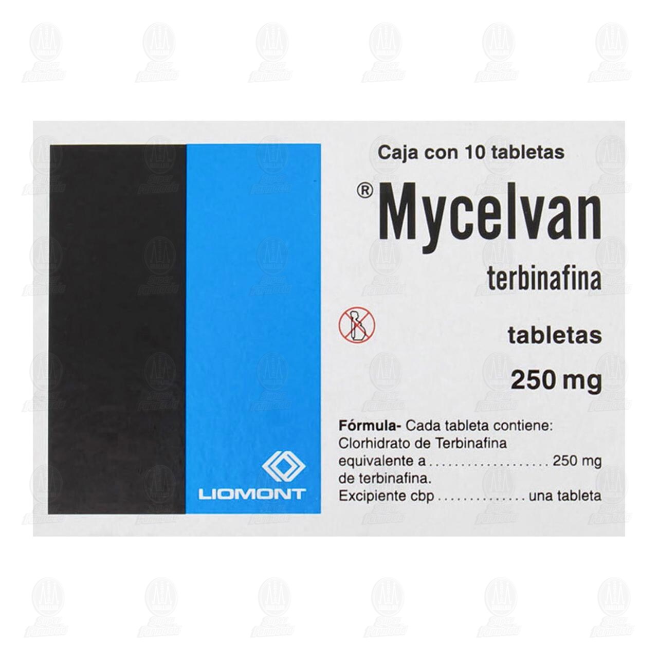Mycelvan 250 mg, 10 Tabletas. image number 2
