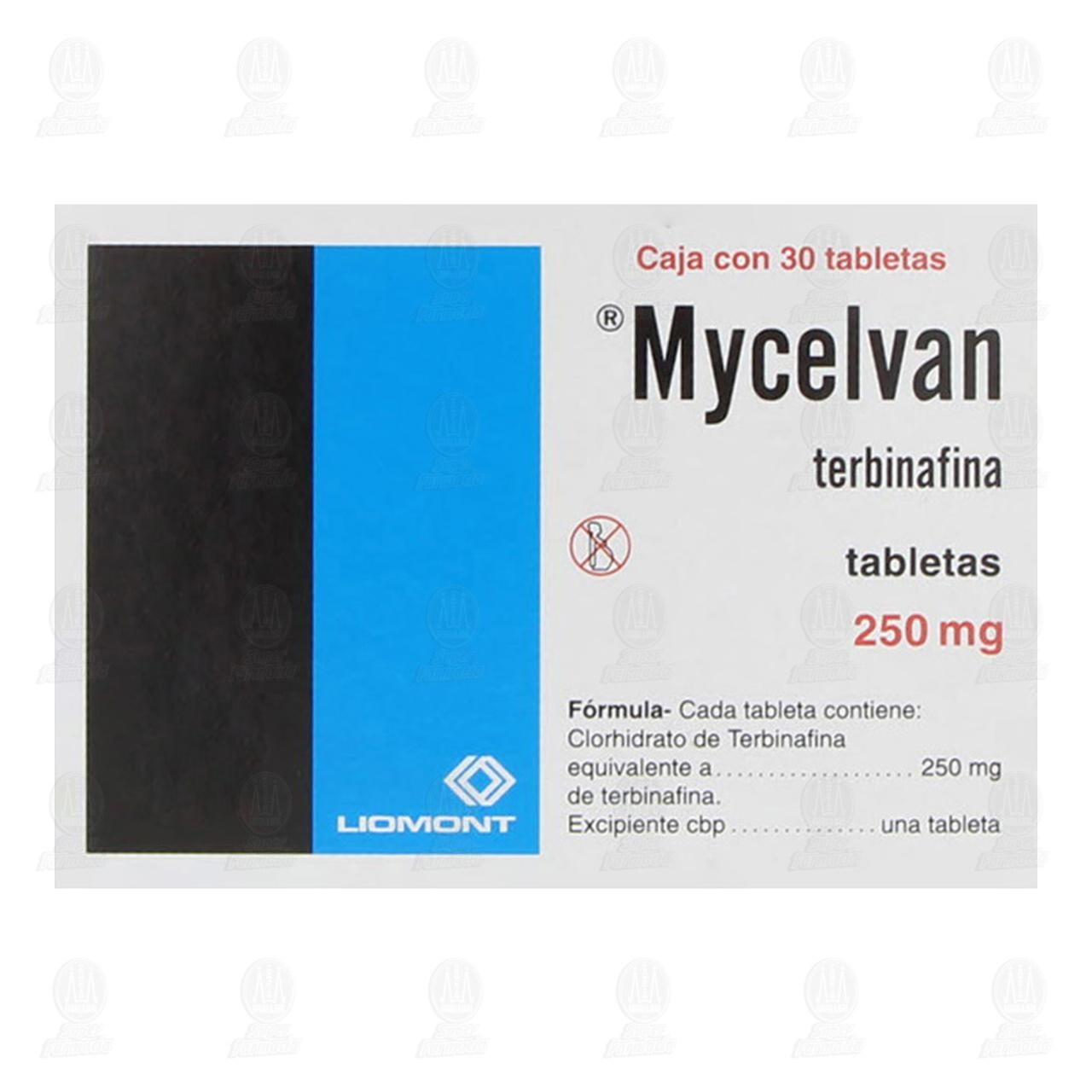 Mycelvan 250 mg, 30 Tabletas. image number 2