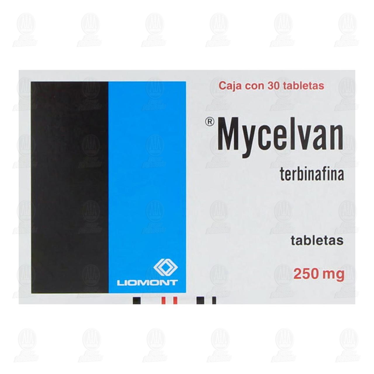 Mycelvan 250 mg, 30 Tabletas. image number 1