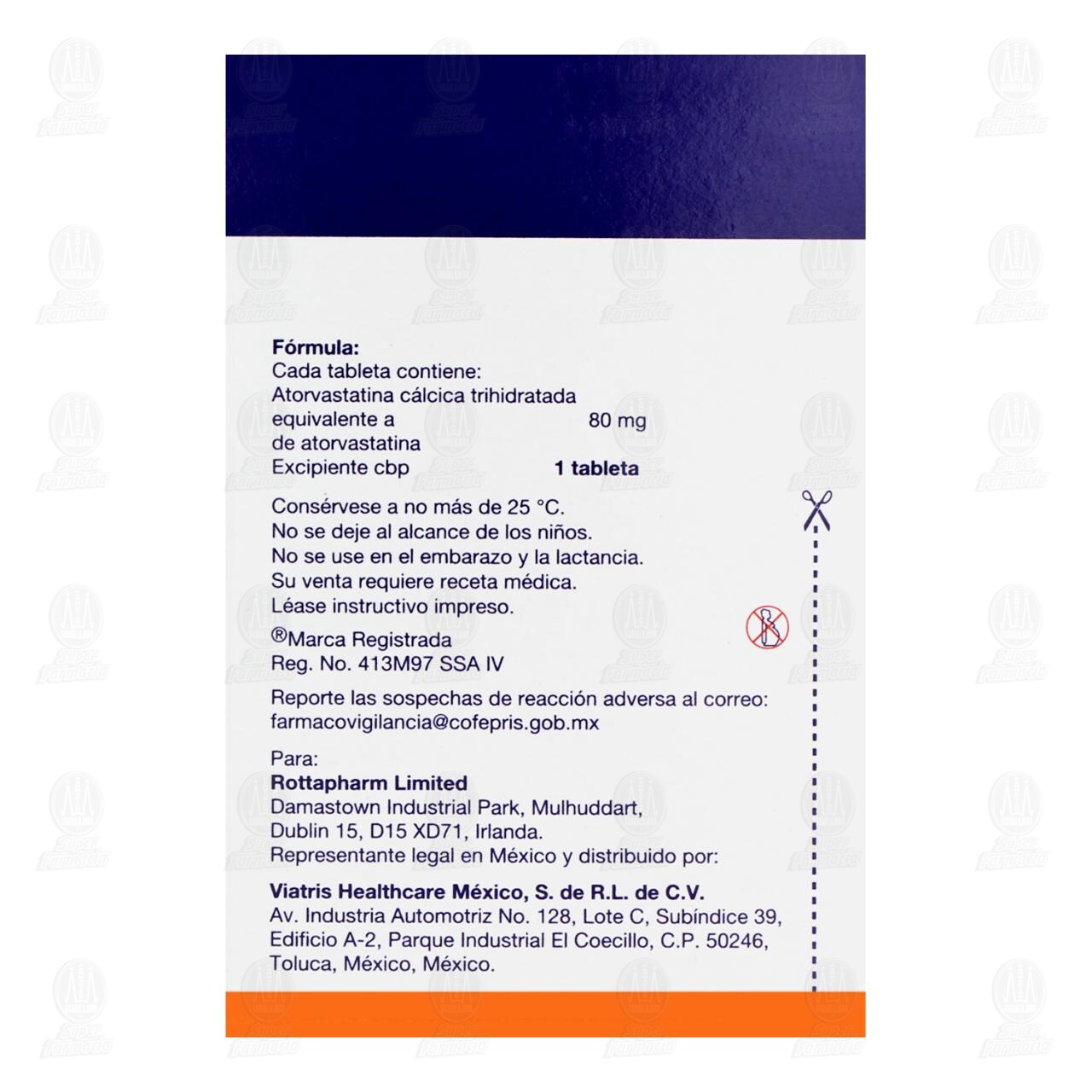 Lipitor 80 mg, 30 Tabletas. image number 2