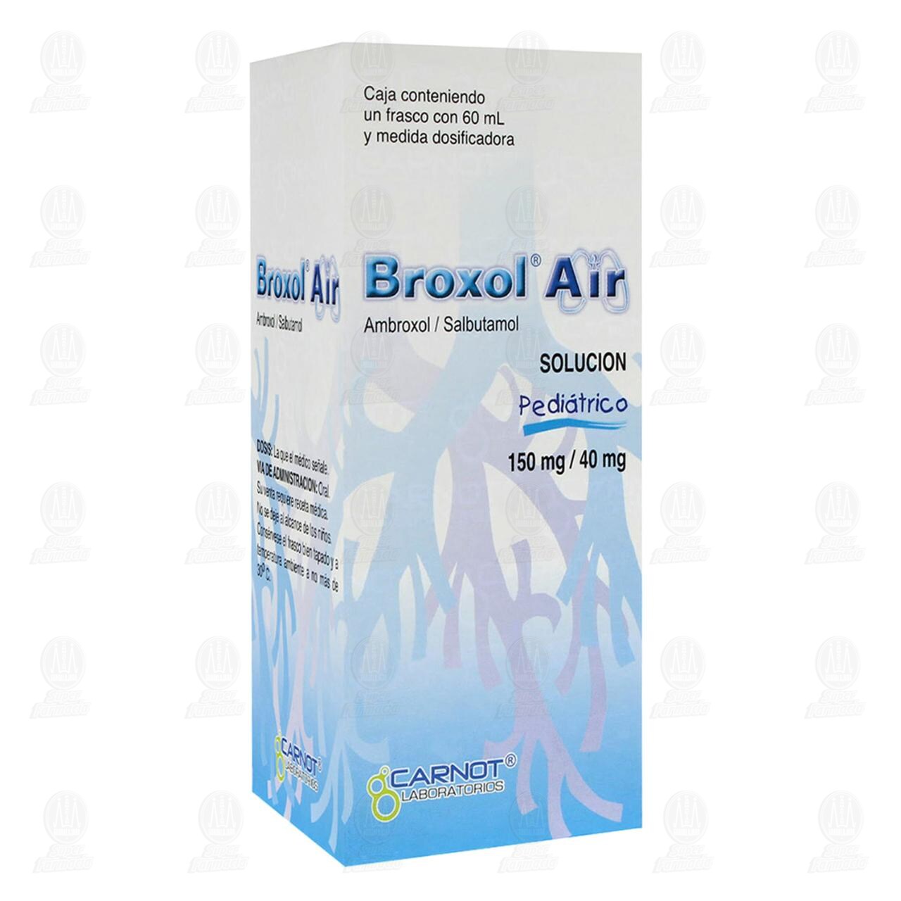 Broxol Air Soluci&oacute;n Pedi&aacute;trico 150mg/40mg, 60 ml. image number 0