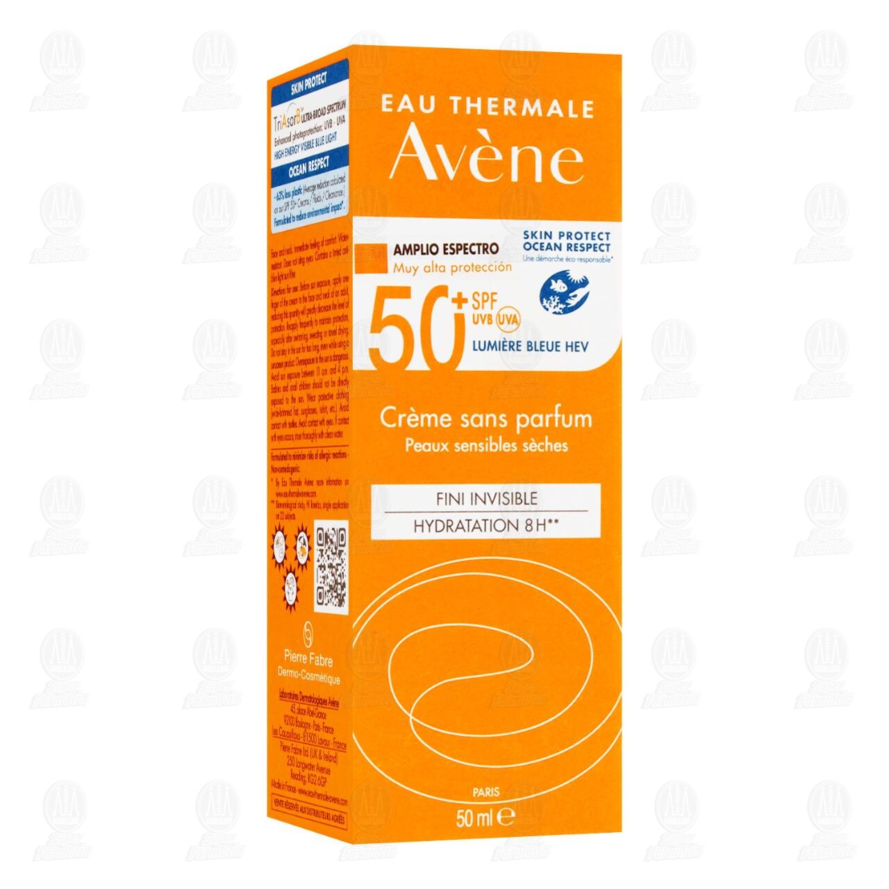 Av&egrave;ne Protector Solar en Crema FPS 50+, 50 ml. image number 0