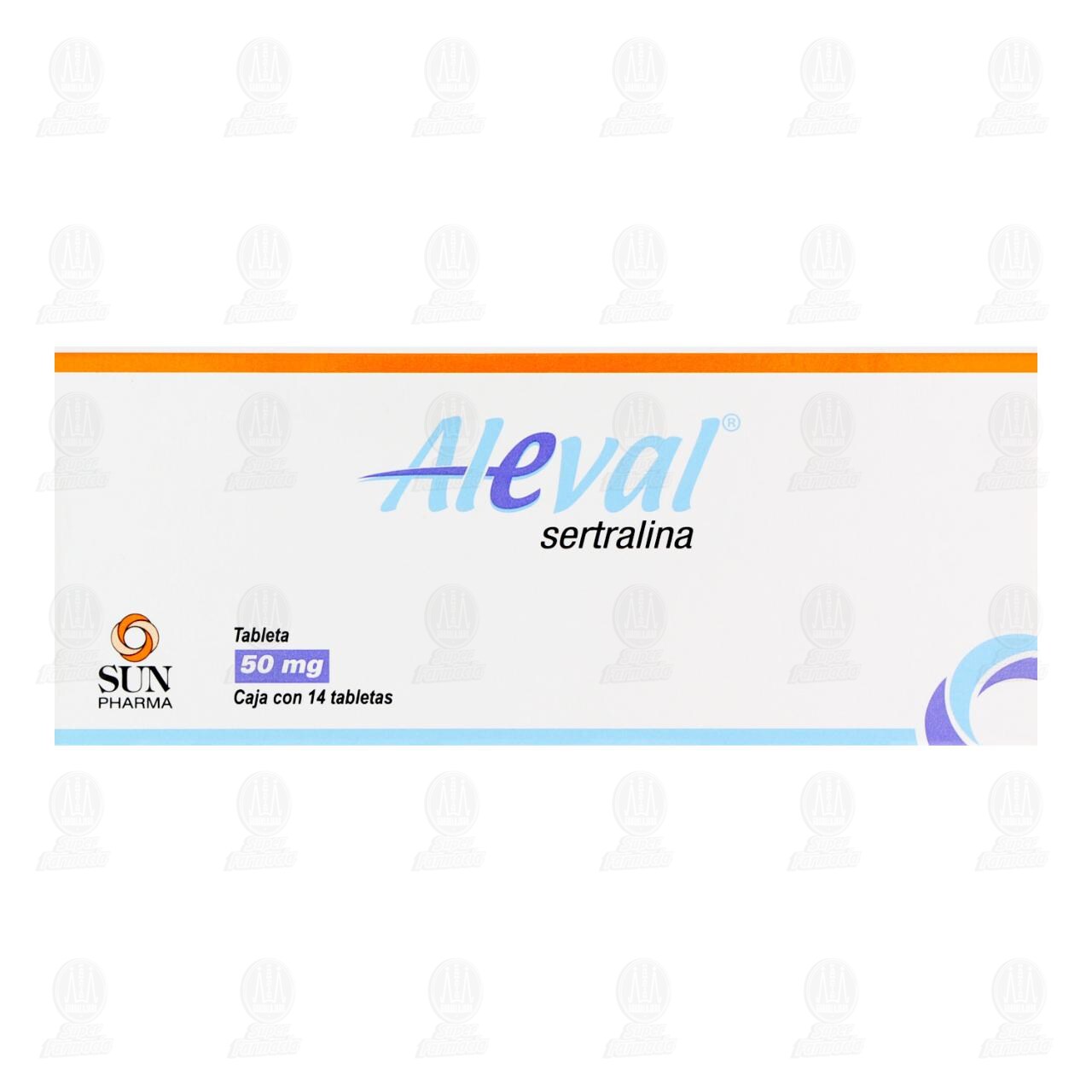 Aleval 50 mg, 14 Tabletas. image number 1