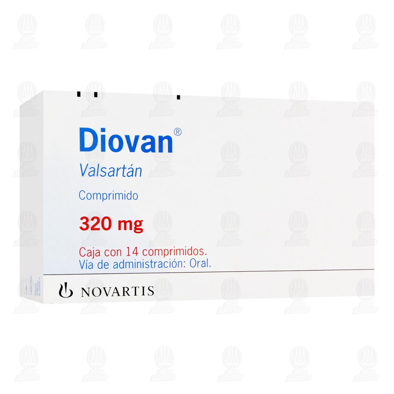 Diovan 320 mg, 14 Comprimidos. image number 0