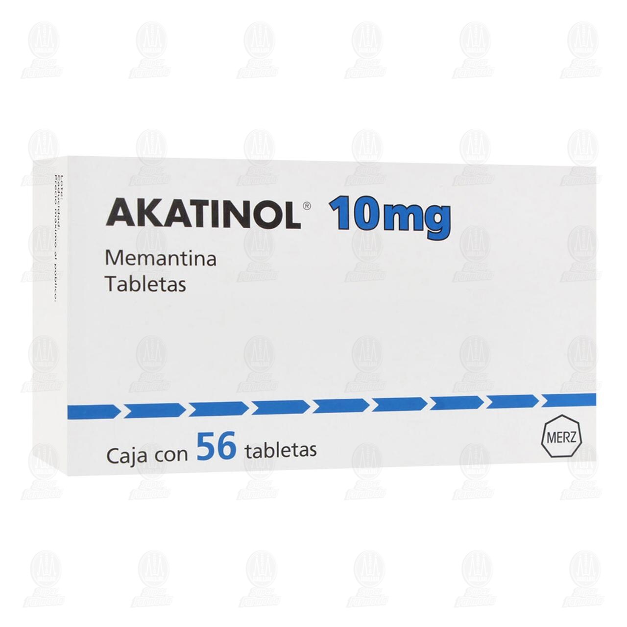Akatinol 10 mg, 56 Tabletas. image number 0