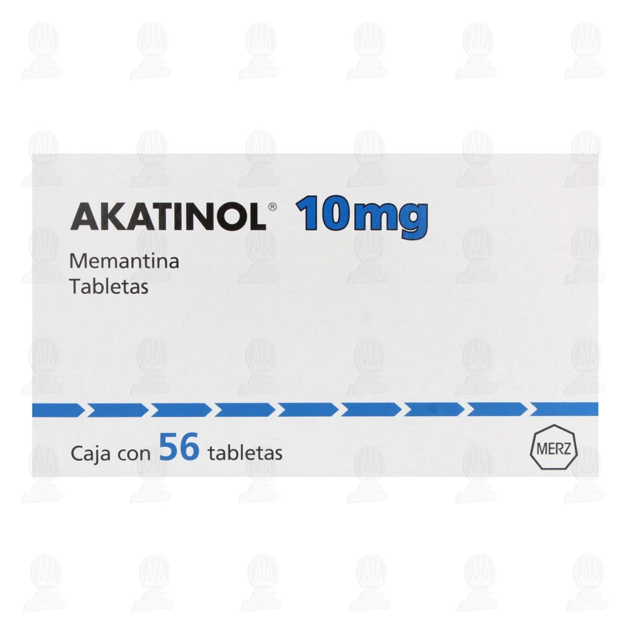 Akatinol 10 mg, 56 Tabletas. image number 1