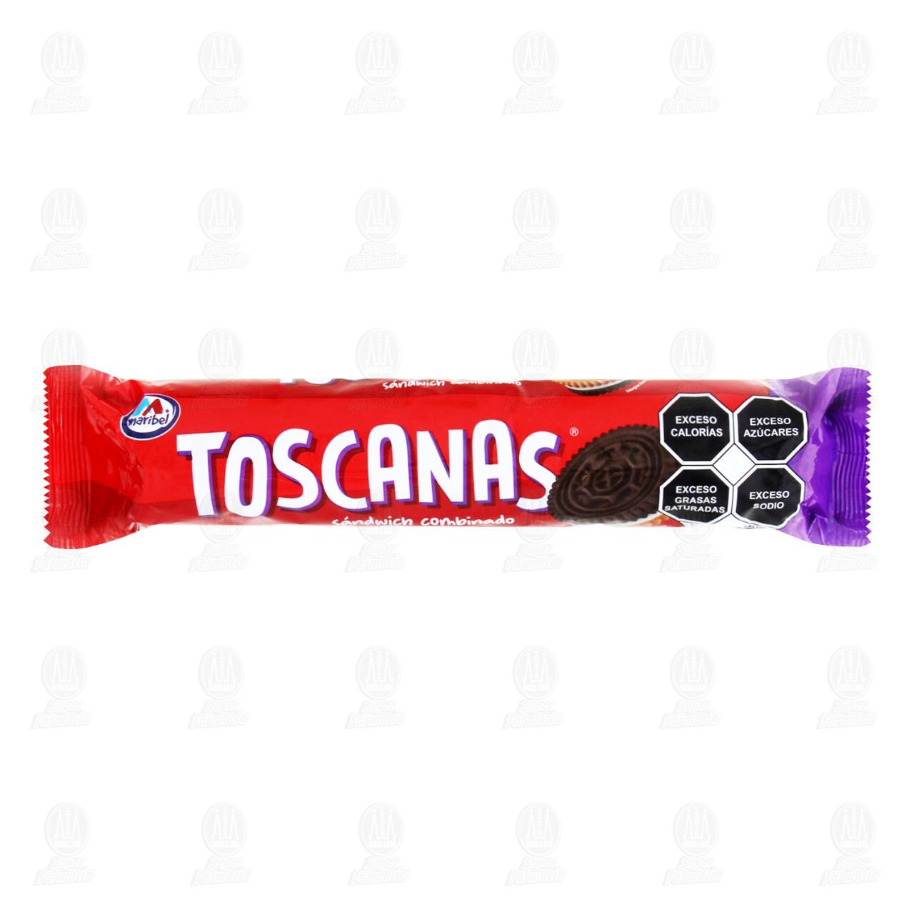 Galletas Toscanas Combinado Sabor Vainilla y Chocolate, 200 gr.