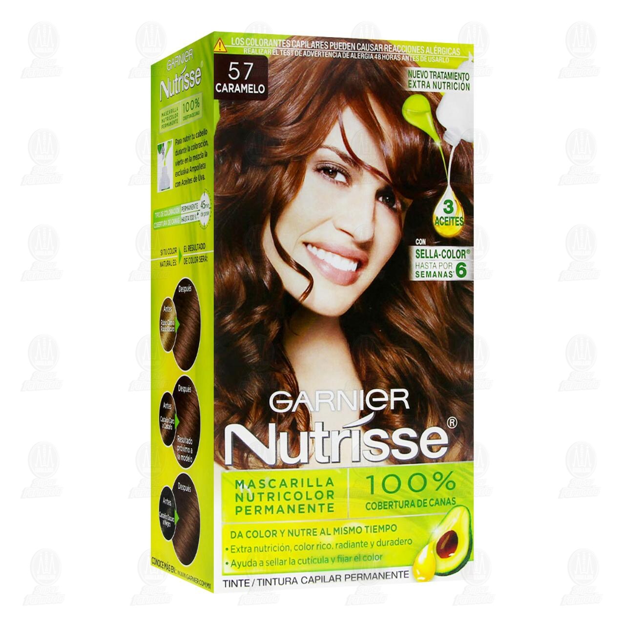 Tinte Garnier Nutrisse Color Caramelo (57), 1 pz. image number 0