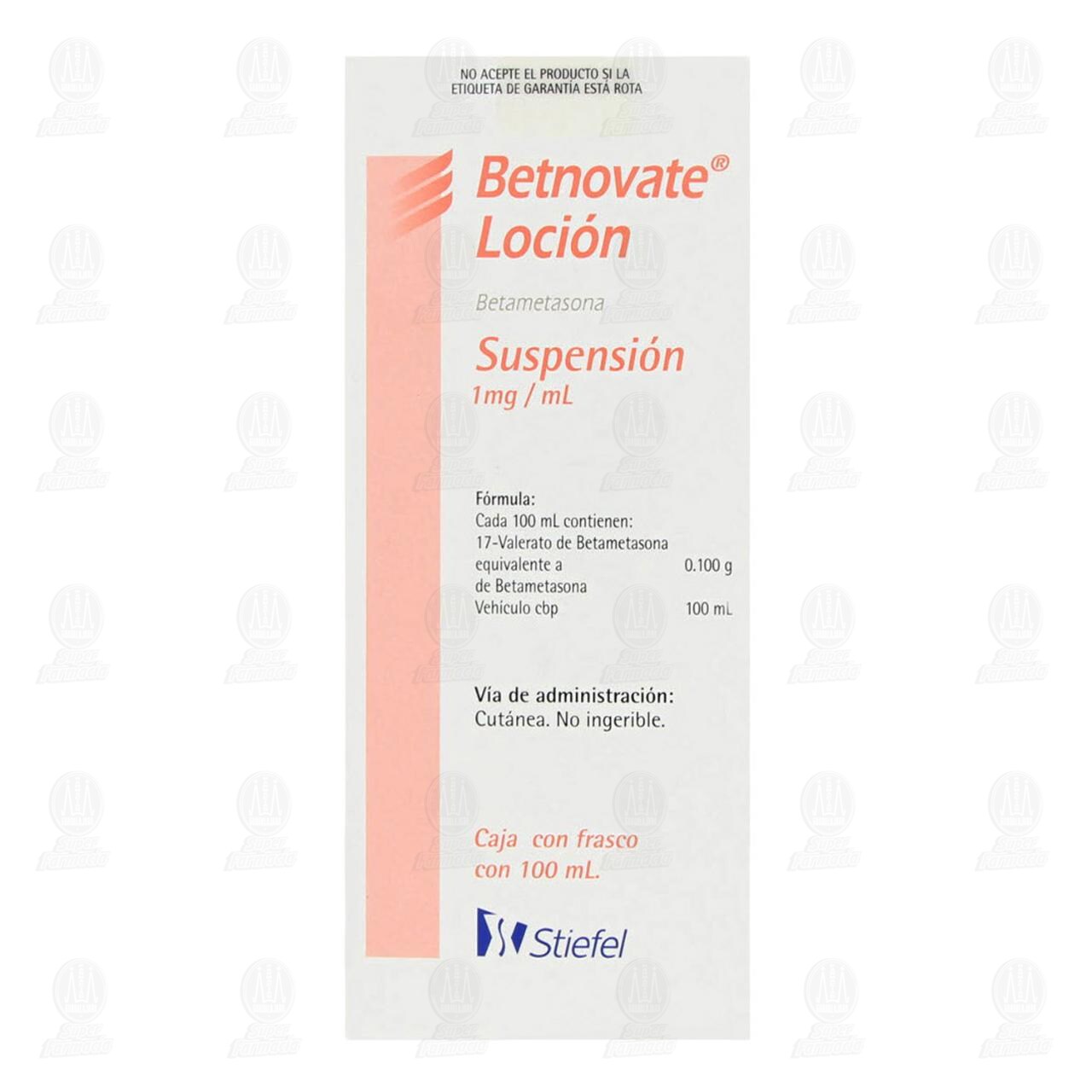 Loci&oacute;n Betnovate 1mg/ml Suspensi&oacute;n, 100 ml. image number 2