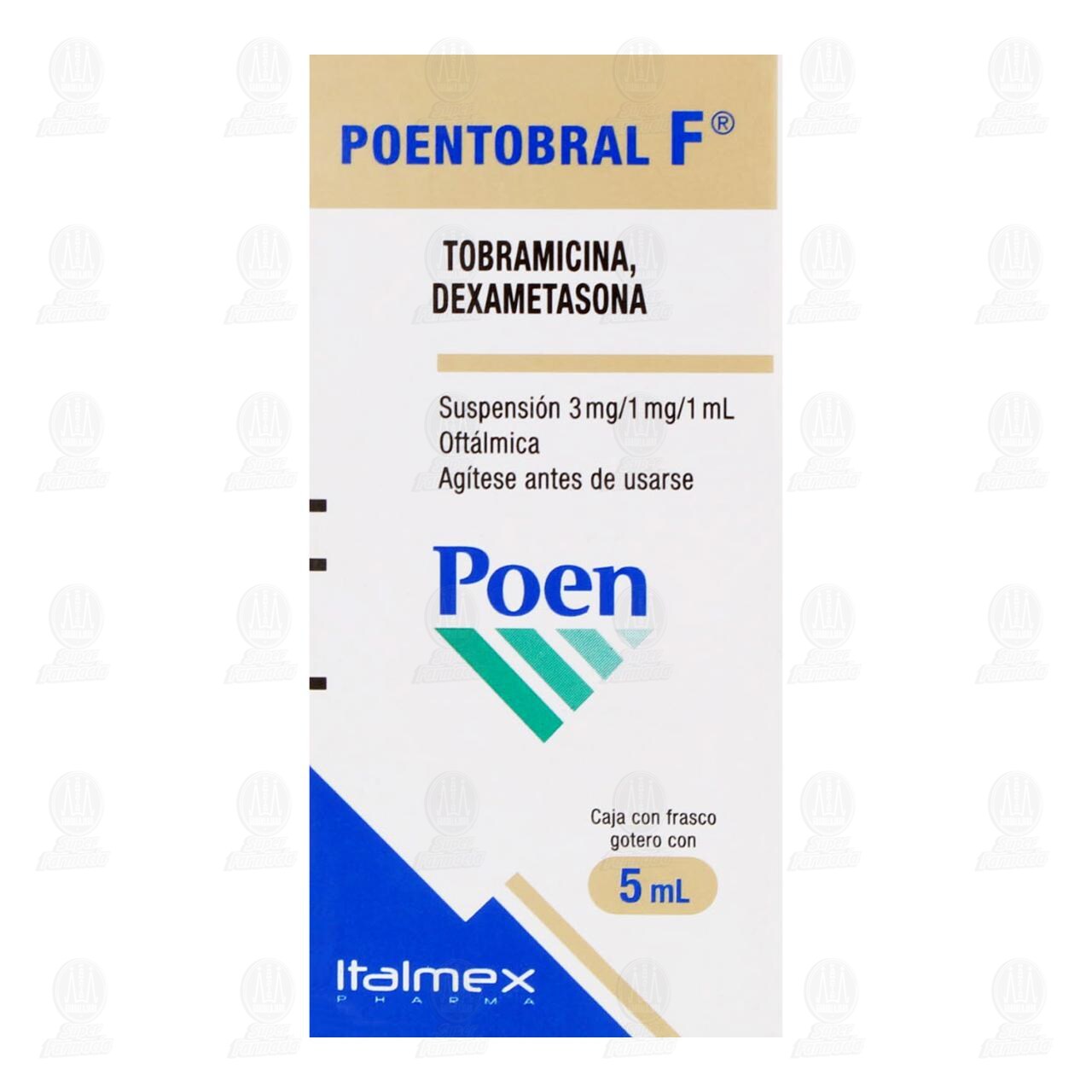 Poentobral F 3mg/1mg/1ml Suspensi&oacute;n Oft&aacute;lmica, 5 ml. image number 1