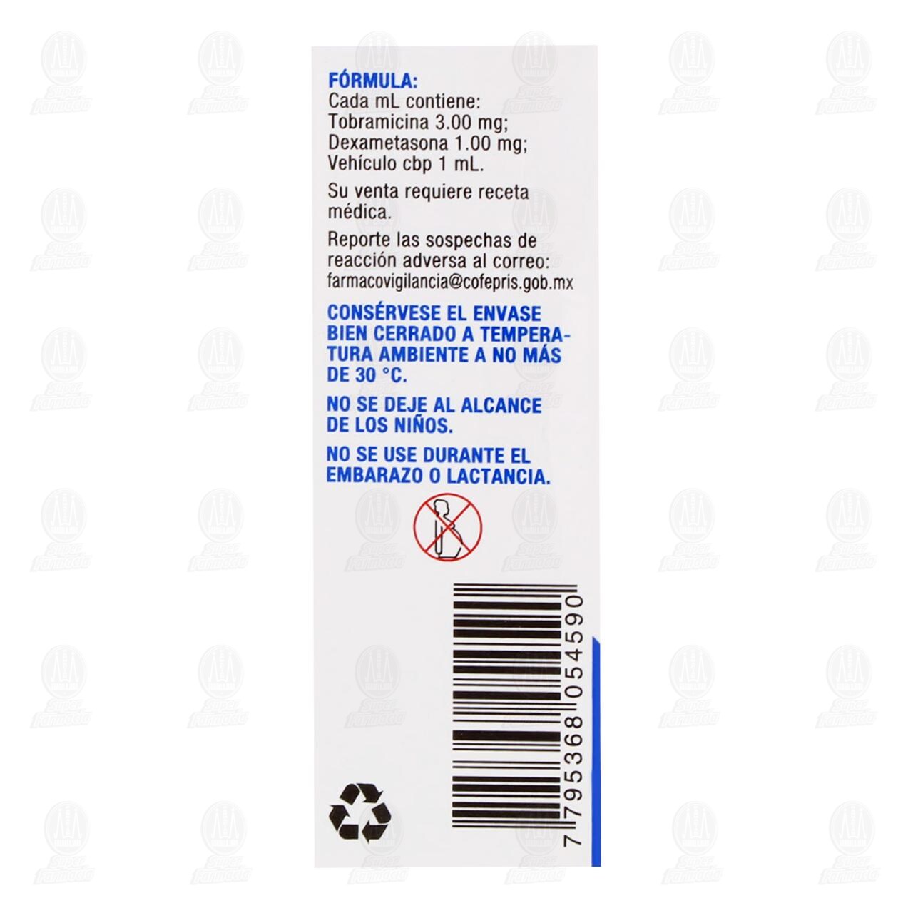 Poentobral F 3mg/1mg/1ml Suspensi&oacute;n Oft&aacute;lmica, 5 ml. image number 2