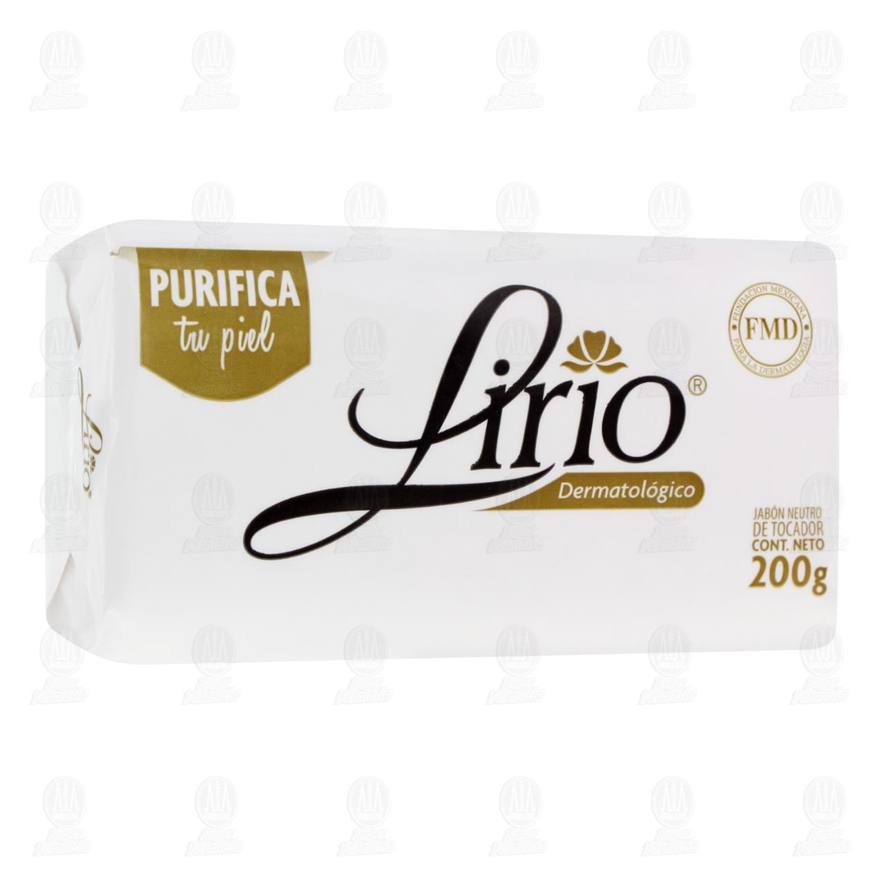 Jabón de tocador Lirio Dermatológico, 200 gr. image number 0