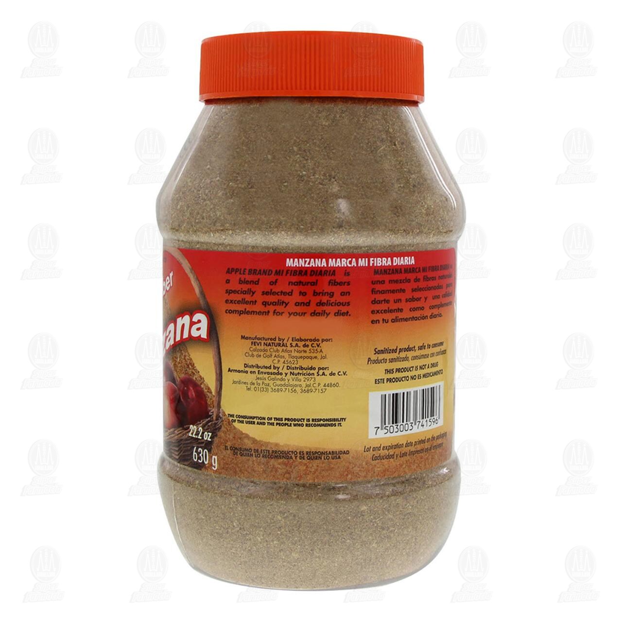Mi Fibra Diaria Manzana, 630 gr. image number 2