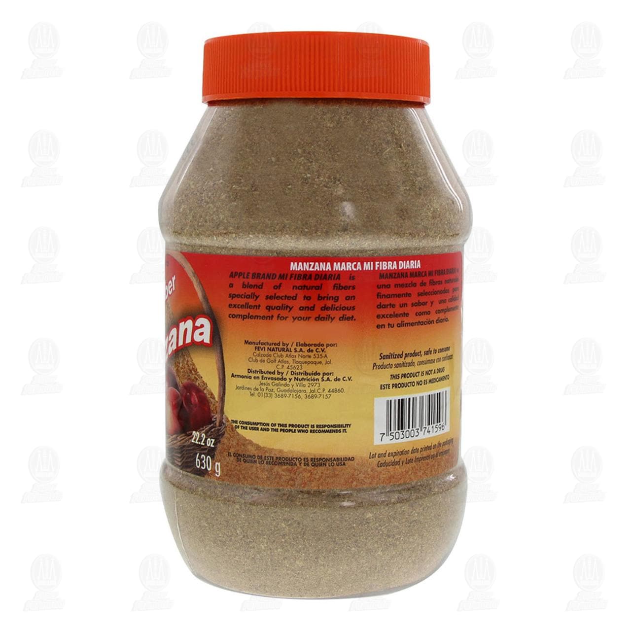 Mi Fibra Diaria Manzana, 630 gr. image number 2