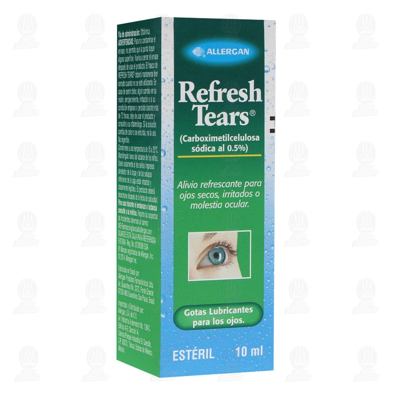 Refresh Tears, 10 ml Gotas Lubricantes Oft&aacute;lmica. image number 0