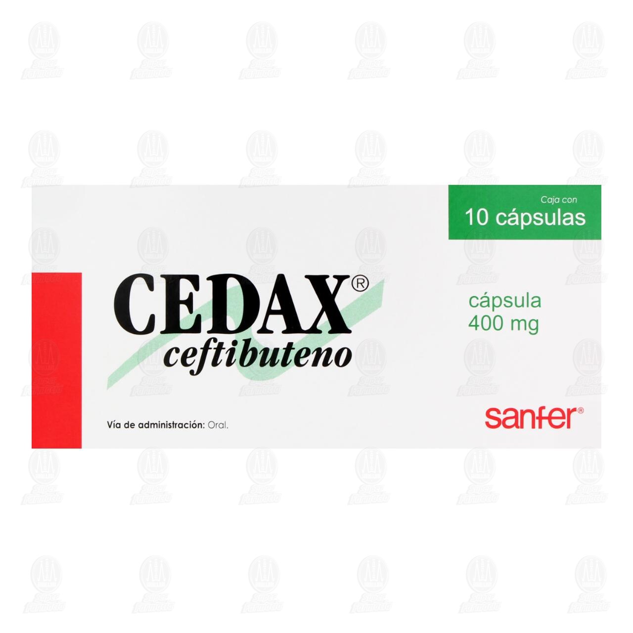 Cedax 400 mg, 10 C&aacute;psulas. image number 1