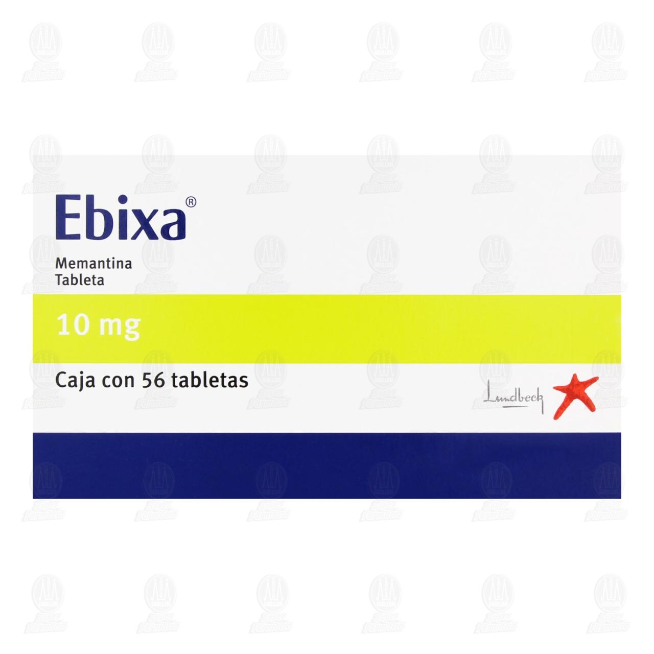 Ebixa 10 mg, 56 Tabletas. image number 1