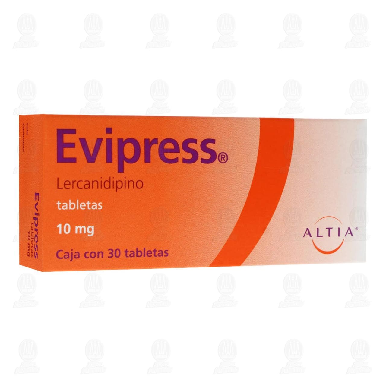 Evipress 10 mg, 30 Tabletas.
