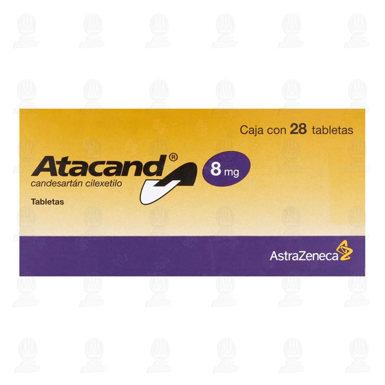 Atacand 8 mg, 28 Tabletas. image number 1