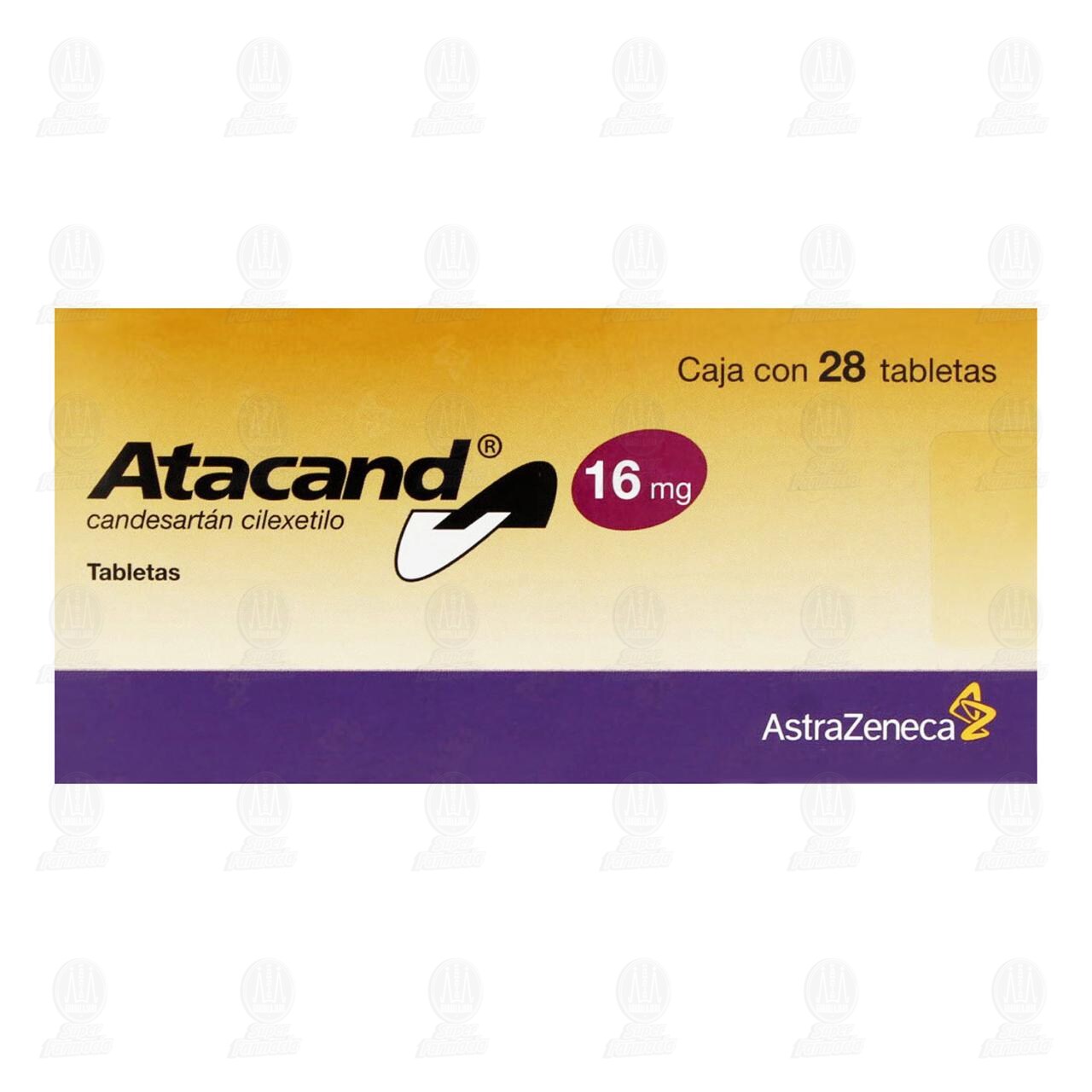 Atacand 16 mg, 28 Tabletas. image number 1