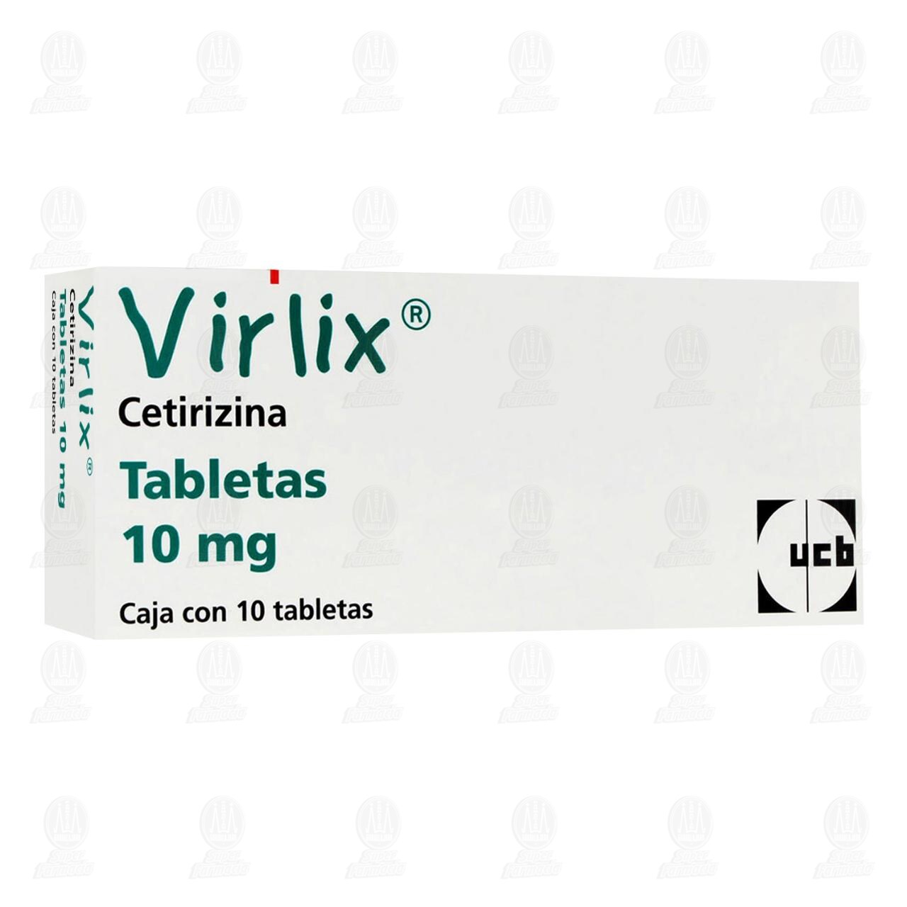 Virlix 10 mg, 10 Tabletas. image number 0