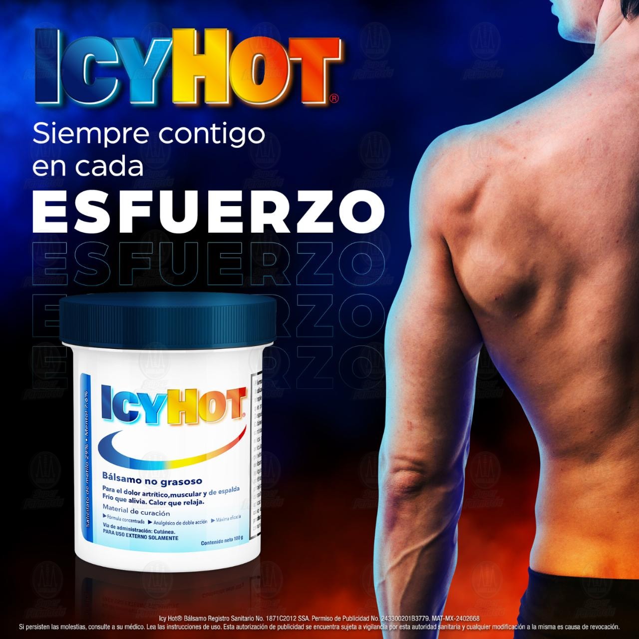 Icy Hot B&aacute;lsamo, 100 gr. image number 4