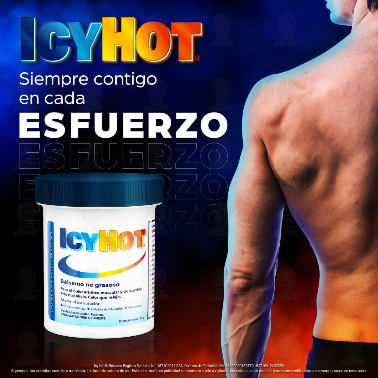 Icy Hot B&aacute;lsamo, 100 gr. image number 4