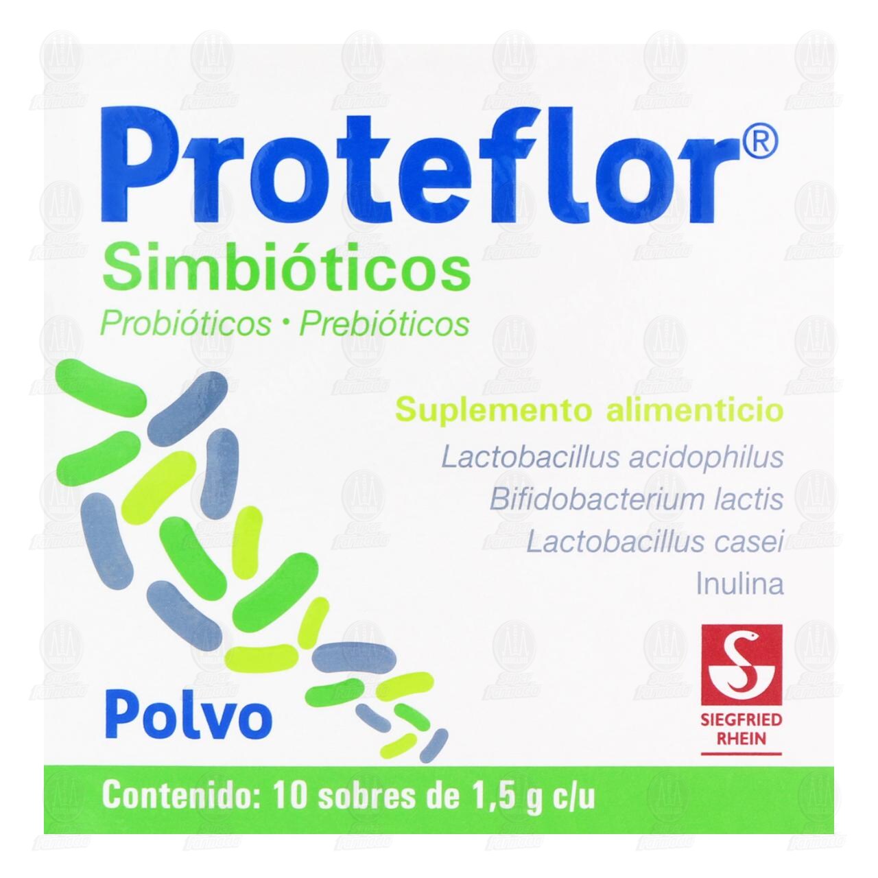Proteflor 1.5 gr, 10 Sobres Polvo. image number 1