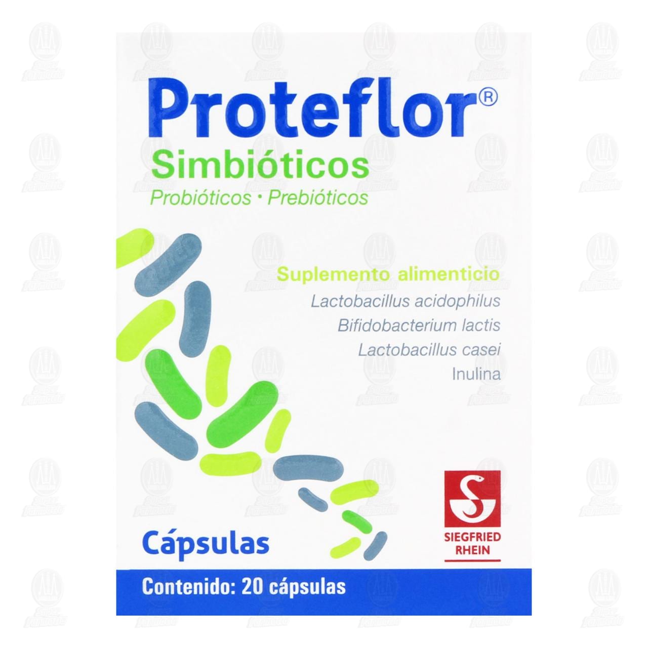 Proteflor, 20 C&aacute;psulas. image number 1