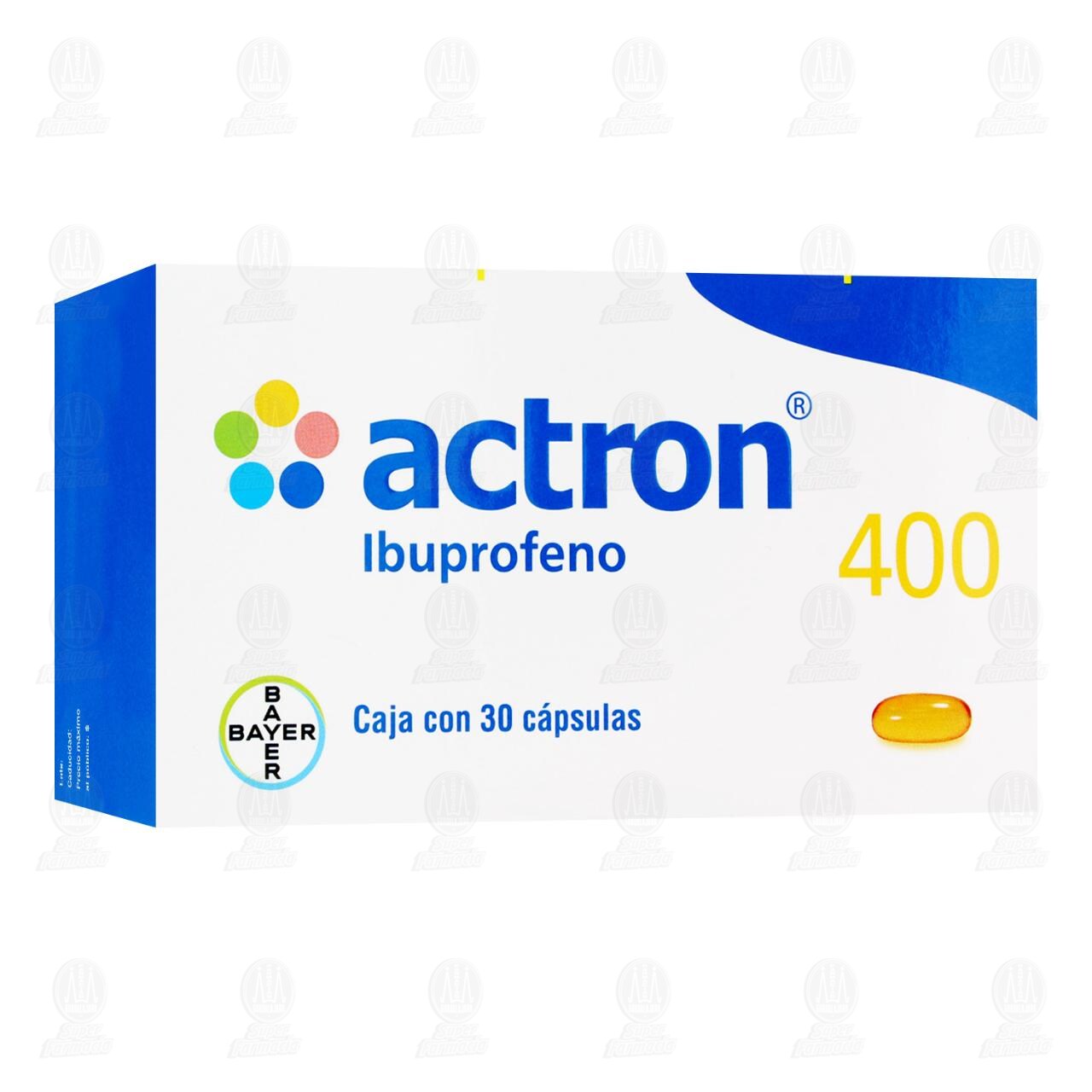 Actron 400 mg, 30 C&aacute;psulas.