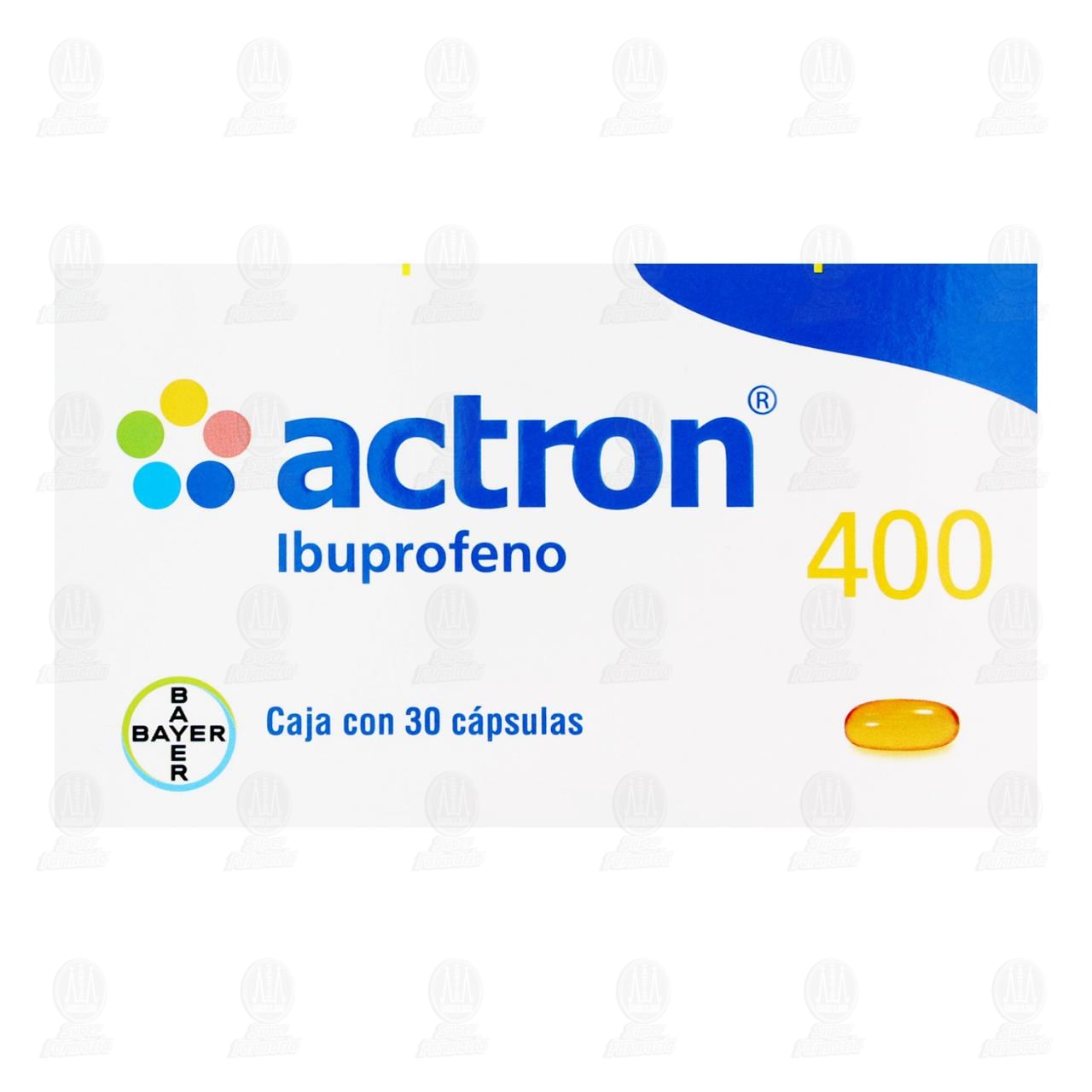Actron 400 mg, 30 C&aacute;psulas. image number 1