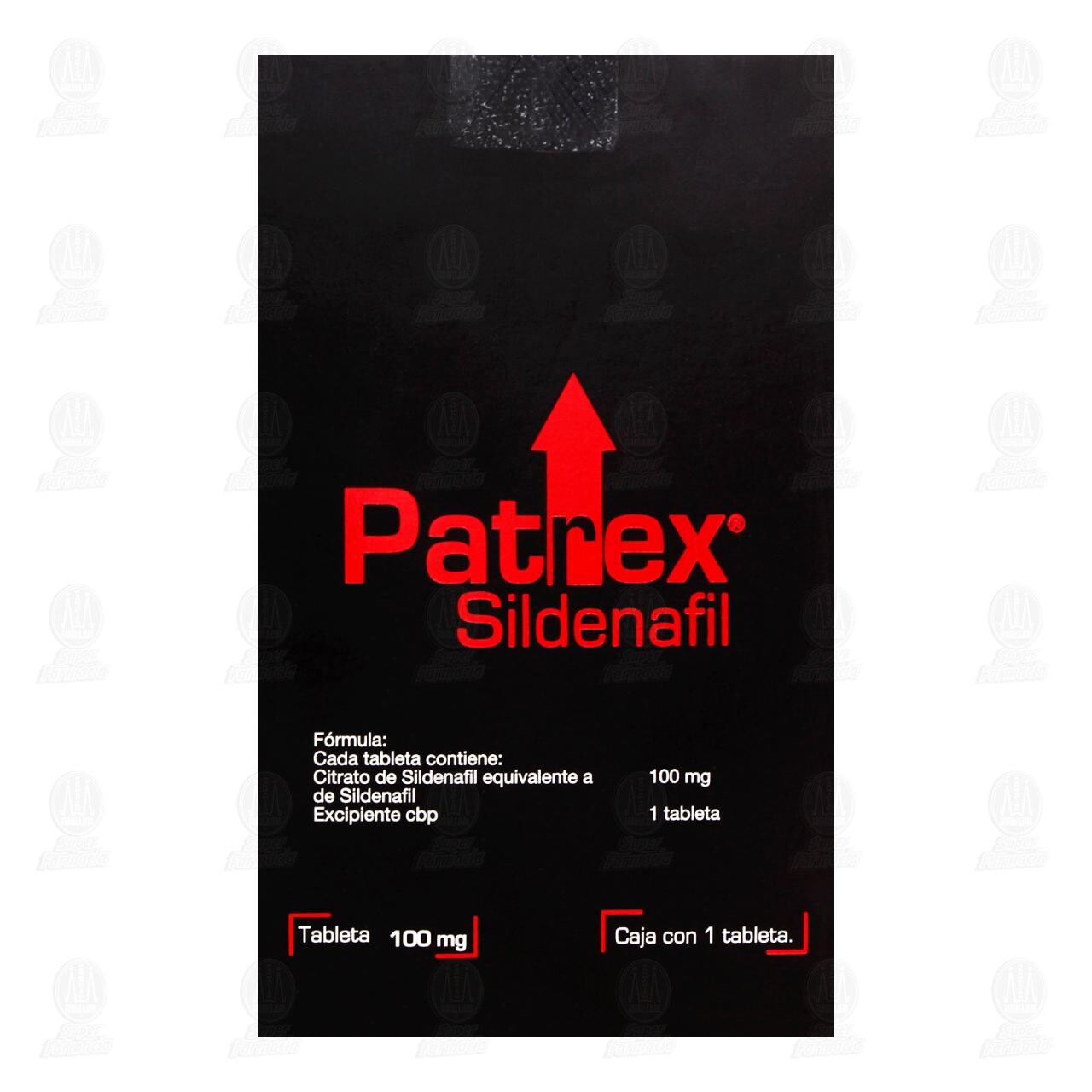 Patrex 100 mg, 1 Tableta. image number 2