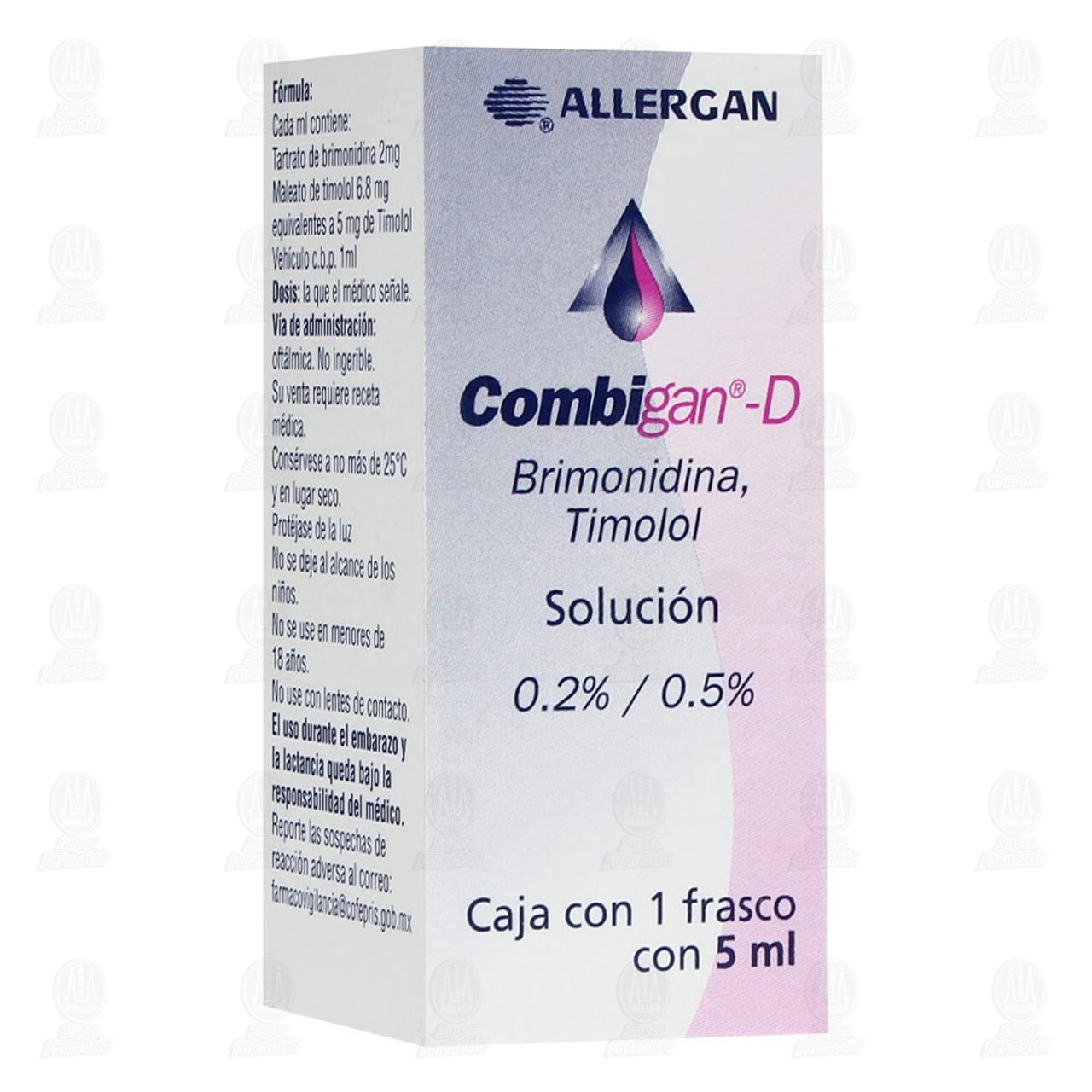 Combigan D 0.2/0.5% Soluci&oacute;n Oft&aacute;lmica, 5 ml. image number 0