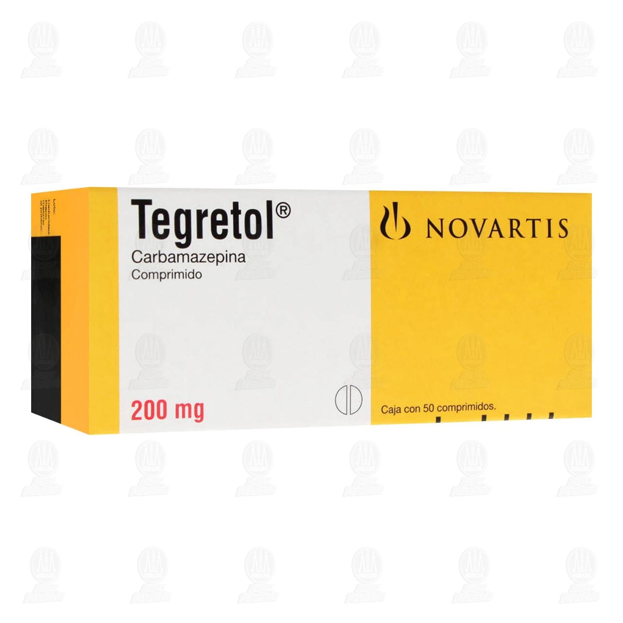 Tegretol 200 mg, 50 Comprimidos. image number 0